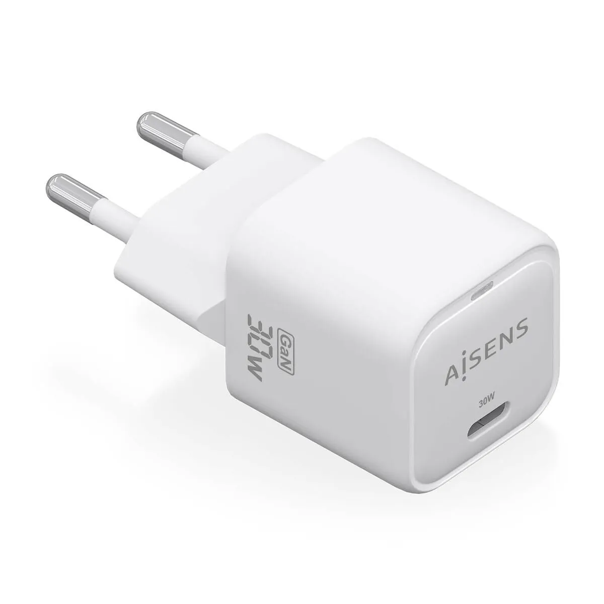 Wall Charger Aisens ASCH-30W1P018-W White 30 W (1 Unit)