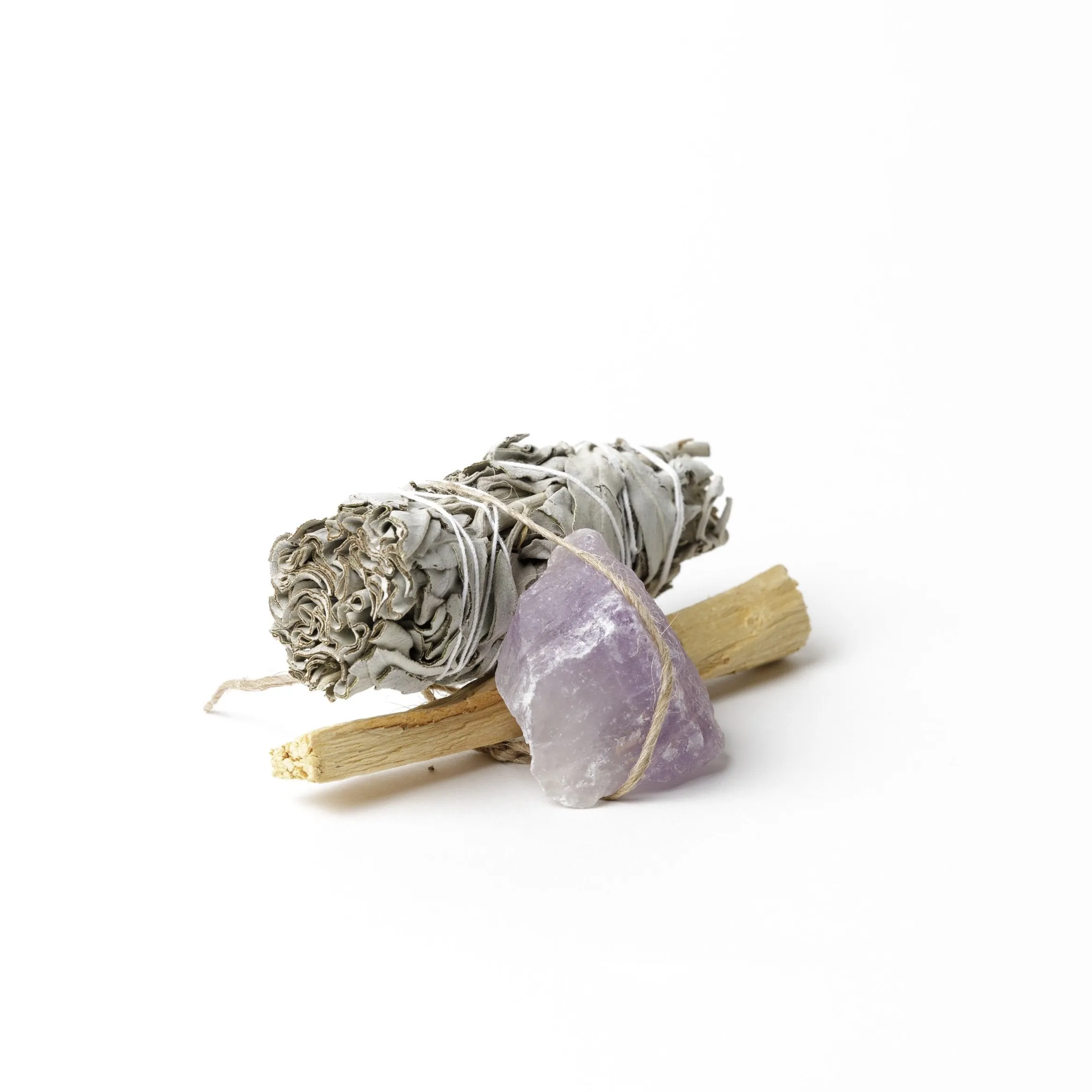 White Sage Smudge Kit | Amethyst