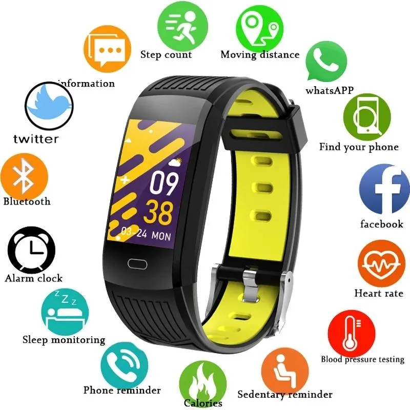 ZERO Waterproof Smart Watch IP68 Health Fitness Tracker For Android IOS